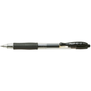 Pióro żelowe PILOT G2 czarny PIBLG2-5B