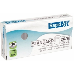 Zszywki RAPID Standard 26/6 5M 24861800
