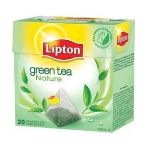Herbata LIPTON PIRAMID (20 torebek) zielona GREEN TEA NATURE