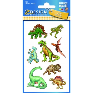 Naklejki dla dzieci Dinozaury 53145 Z-DESIGN KIDS AVERY ZWECKFORM