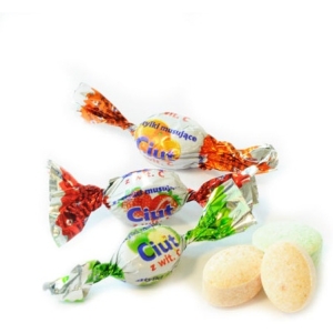 Cukierki JEDNOŚĆ CIUT pudrowe 1kg musującez witaminą C