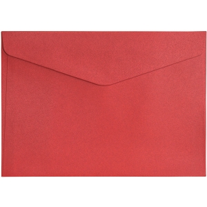 Koperta C5 PEARL czerwony 15g (10szt) 280638 Galeria Papieru