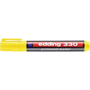 Marker permanentny 330-5 żółty ścięta końcówka 330/005/Z ED EDDING