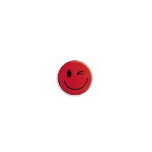 Magnesy do tablic czerwone uśmiechy 40mm (4szt.) GM303-SC4 TETIS