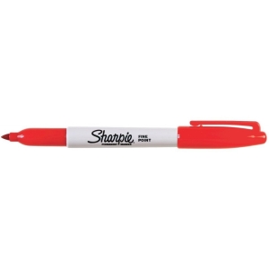 Marker permanetny SHARPIE FINE czerwony S0810940