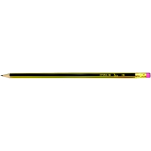 Ołówek z gumką twardość HB (12szt.) KV050-HB TETIS