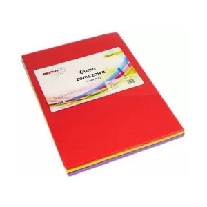 Guma zamszowa PVC A4 mix 10 kolorów G410 BREWIS