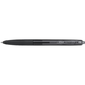 Długopis olejowy automatyczny czarny PILOT SUPER GRIP BPGG-8R-F-BB