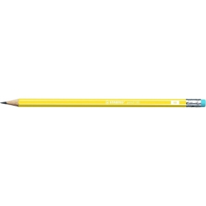 Ołówek STABILO 160 z gumką HB yellow 2160/05-HB