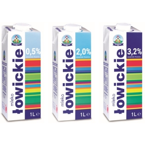 Mleko ŁOWICZ UHT Premium 3.2% 1l