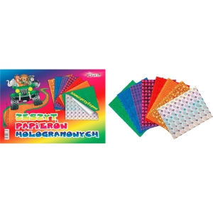 Zeszyt papierów holograficznych samoprzylepny B5 ZPHS-6388 ALIGA