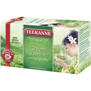 Herbata TEEKANNE GREEN TEA JAŚMIN 20t zielona