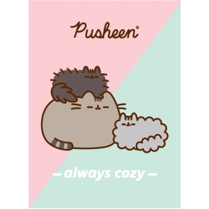 Zeszyt A4 32k kratka laminowany PUSHEEN