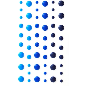 Kropki samop.emaliowane 4-7mm niebieskie (54) 251117 Galeria Papieru