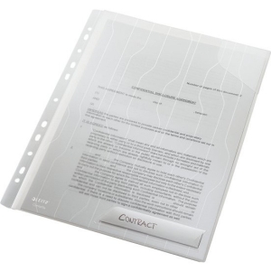 Folder Combifile A4 (3szt) usztywniony przezroczty na 20 kartek 47280003 LEITZ