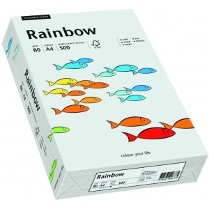 Papier ksero kolorowy A4 80g RAINBOW R93 jasnoszary 88042783