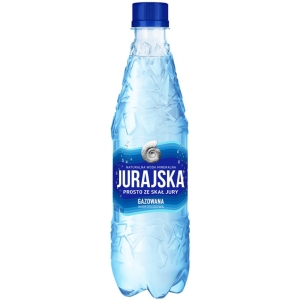 Woda mineralna JURAJSKA 0,5L (12szt)gazowana