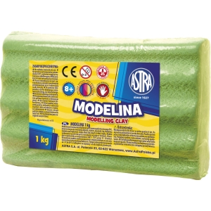 Modelina Astra 1 kg zielona jasna 304111005 ASTRA