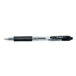 Długopis automatyczny 294A czarny 101321 D.RECT