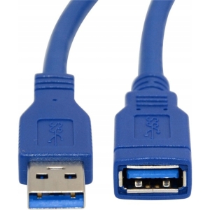 Kabel przedłużacz USB A/M -> USB A/F USB 3.0 1,5m niebieski RETOO E391/USB310