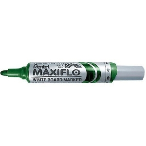 Marker suchościeralny MWL5MD zielony PENTEL MAXIFLO(z tłoczkiem)