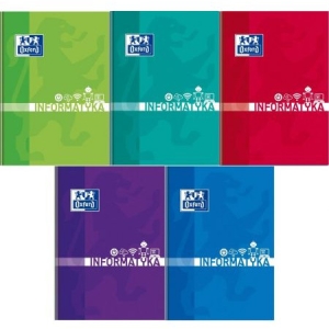 Brulion A5 80k kratka margines szyty INFORMATYKA 400150854 OXFORD