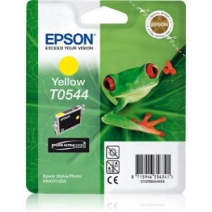 Tusz EPSON (T0544/C13T05444010) żółty 400str Stylus Photo 800/1800