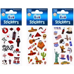 Naklejki 66x180 S-BOO WORLD TRAVEL USA-MEXICO 489560