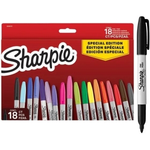 Markery permanentne SHARPIE edycja limitowana 18 kolorów 2204015