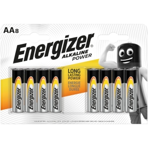 Bateria ENERGIZER Alkaline Power AA/LR6 alkaliczna (8szt)