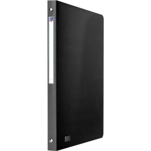 Segregator na dokumenty PP A4 20mm 4-ringowy czarny URBAN OXFORD 400147090