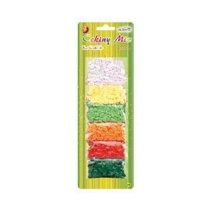 Cekiny pastelowe 6kol. 5g. Q6mm WMT-140 blister ALIGA