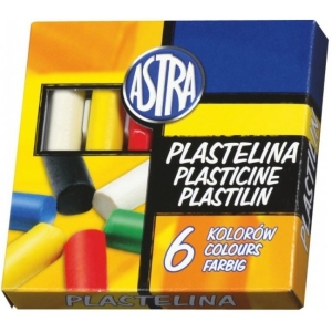 Plastelina 6 kolorów ASTRA 83811905