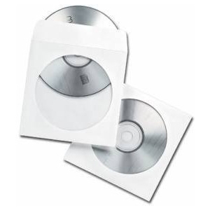 Koperta na CD z okienkiem SK (1000) biała 90g (33020127) NC