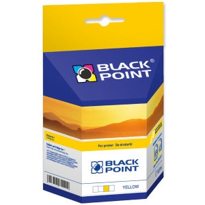 Tusz BLACK POINT (BPBLC1100/980XLY) żółty 1300str zamiennik BROTHER (LC980Y/LC1100Y)