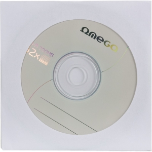 Płyta CD-R 700MB OMEGA 52x w kopercie (10szt) (56996)