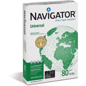 Papier ksero NAVIGATOR UNIVERSAL A4 80g klasa A+ (premium) (5 ryz)