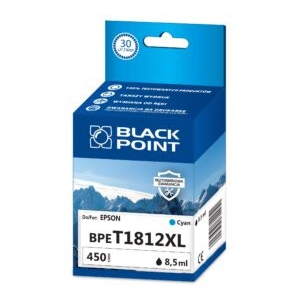 Tusz BLACK POINT (BPET1812XL) niebieski 560str zamiennik EPSON (18XL/C13T18124010)