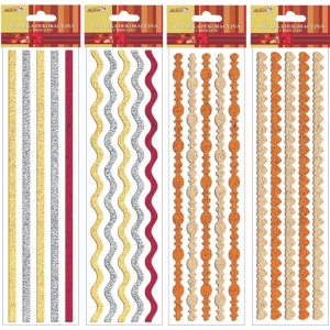 Naklejka GSX-200/300/301 wstąż brokat 9x31cm ALIGA