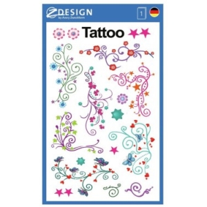 Naklejki tatuaże dla dzieci ORNAMENTY 56749 Z-DESIGN KIDS TATTOO AVERY ZWECKFORM