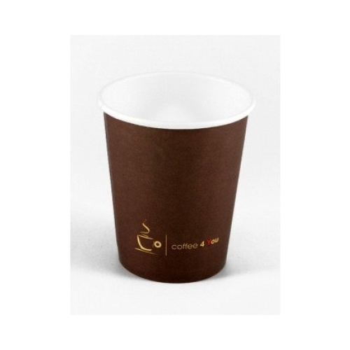 Kubek papierowy 150ml z nadrukiem COFFEE 4 YOU (100) 70mm 221.507b
