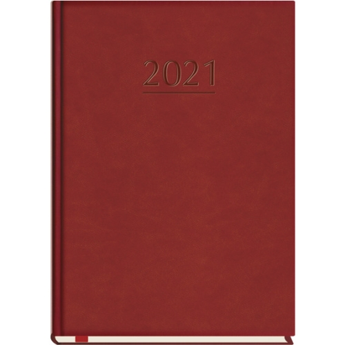 Terminarz A5 Popularny - bordowy T-209V-B Michalczyk i Prokop