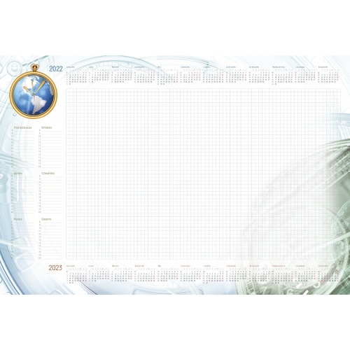 Terminarz-Planer B3 z listwą globus T-2-B3-1 Michalczyk i Prokop