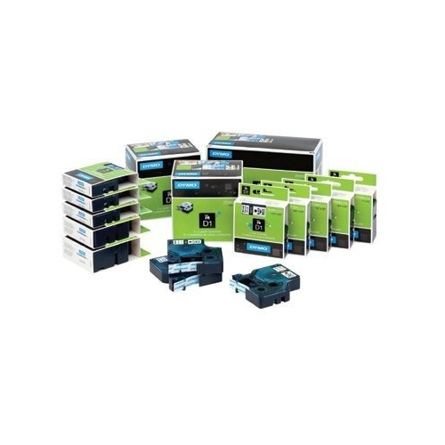 Taśma czarny nadruk na czerwonym 19mm x 7m DYMO S0720870