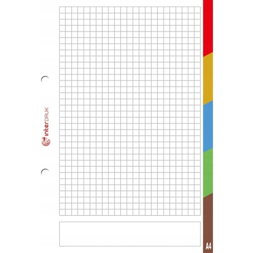 Wkład do seg.A4 50k LUX kol.re INTERDRUK *7292
