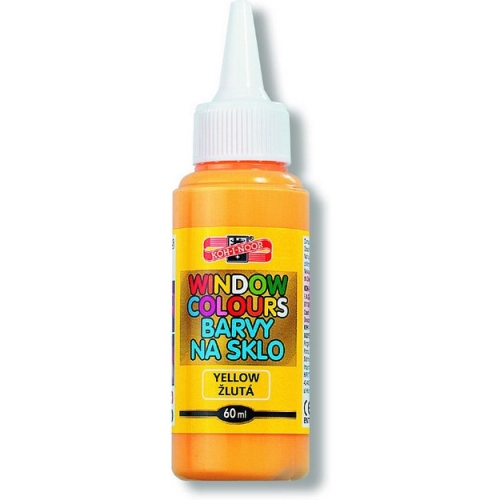 Farba witrażowa 60ml żółta 974201 KOH-I-NOOR
