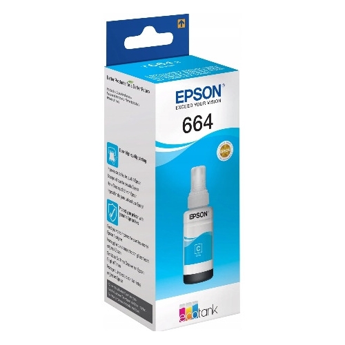 Tusz EPSON (T6642/C13T66424A) niebieski 6500str/70ml