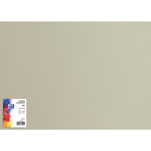Blok karton kolorowy CREATINIO A1 160g 25 arkuszy nr.94 szary 400149523 TOP 2000