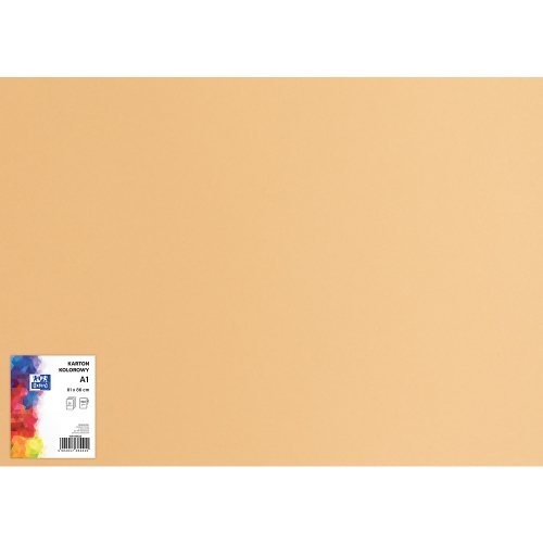 Blok karton kolorowy CREATINIO A1 160g 25 arkuszy nr.16 jasnobrązowy 400149527 TOP 2000