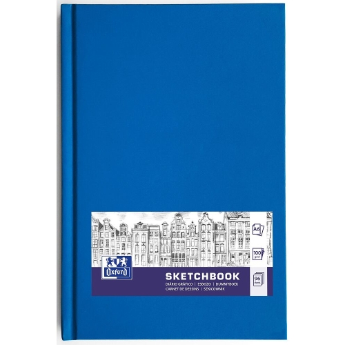 Szkicownik Sketchbook szyty A6 96k 100g mix kolorów 400152625 OXFORD